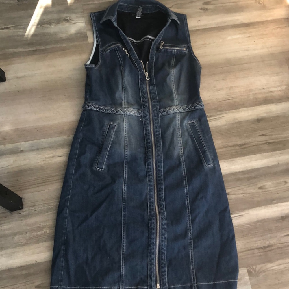 Denim dress